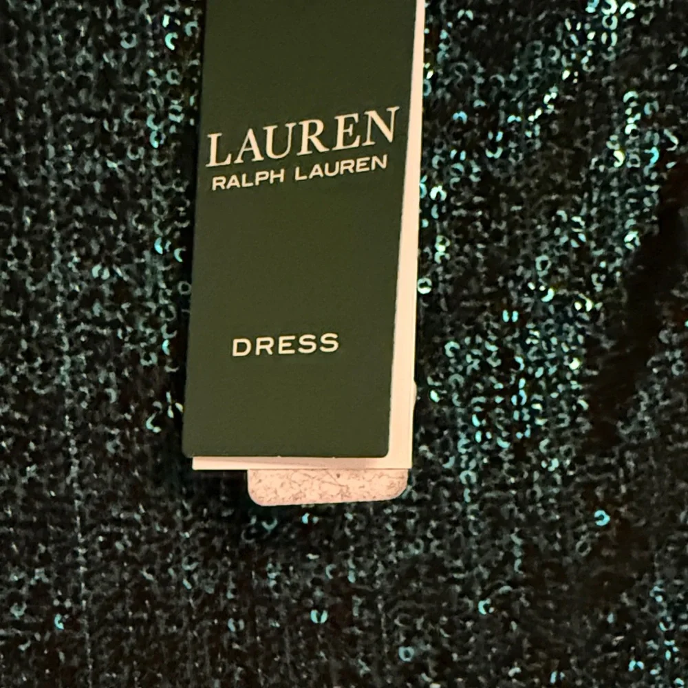 Ralph Lauren Green Sequin Dress - Picture 3 of 4